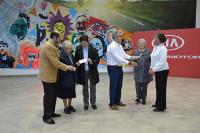 Exito en la acción solidaria santanderina  de la clase J 80