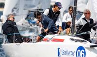 Abril Rojo, Noticia y LaGuardia&Moreira podio en Vigo tras la 1ª jornada de la J70 Sailways Series. 