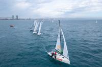 Alta participación internacional en las Barcelona Winter Series de J70.