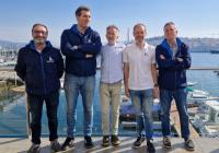 El Liceo Marítimo de Bouzas acoje al equipo de Match trace Cigarran Sailing Team 