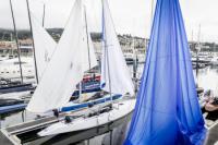 El viento frena a la flota en la cuarta jornada del Trofeo Xacobeo
