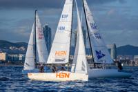 HSN Sailing Team domina el segundo acto de la Barcelona Spring Regatta de J70