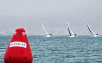 Suspendida la penúltima jornada de la Liga de Otoño Gestilar J80 del Montereal Club de Yates de Baiona