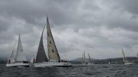 2ª manga de la XV edicion de la regata Elidente con triunfo de Corsario VI y Oral group, Sara y Argos.