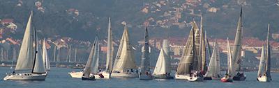 Anulada por falta de viento la 4ª manga del XVII Trofeo Porto de Vigo, Anulada por falta de viento la 4ª manga del XVII Trofeo Porto de Vigo,