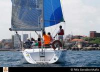 El Tamborilero, vencedor absoluto, de la III Regata de la Real Asociación de Capitanes de Yate de Asturias. Espumeru, fue el mejor en Crucero II.