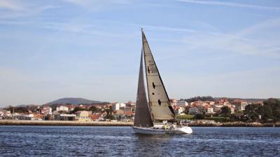 Eolo no asiste a la salida de la 1ª tirada de la Ensenada de Rianxo Eolo no asiste a la salida de la 1ª tirada de la Ensenada de Rianxo