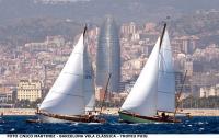 La elite española y europea de la vela Clásica y de Época ya está amarrada en el Real Club Náutico de  Barcelona.* 