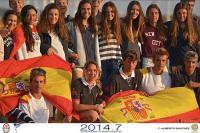 Alejandro Bethencourt y Silvia Morales Campeones de Europa Juveniles de Láser 4.7 en Noruega
