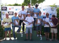Alfredo Gómez, Luiso Fdez-Palacios y Juan Coronilla campeones de la la III Liga Náutica de Laser