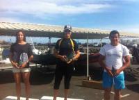 Alicia Cebrián, ganadora de la Copa de Canarias de Láser Radial