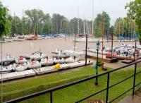 Anulada la jornada del Mundial de Optimist por mal tiempo. 