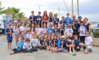 Beatriz Quintana y Nikko Palou, los mejores entre doscientos Optimist en Cala Gamba