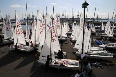 CAMPEONATO DE ESPAÑA DE 420 Las condiciones de viento posponen para el miércoles el inicio de la competición CAMPEONATO DE ESPAÑA DE 420 Las condiciones de viento posponen para el miércoles el inicio de la competición