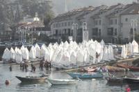 Canido acoge el mayor clinic de vela infantil gracias a la iniciativa de Deporte Galego