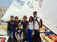 COPA DE ESPAÑA DE ÓPTIMIST  Tres regatistas del RC Náutico de Gran Canaria, entre los diez mejores