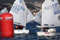 David Labrouche oro, María Bover  plata y  Albert Torres bronce del Meeting Internacional de Optimist 