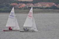 Doblete hoy del Escuela de Náutica que se hacn con la victoria final en el Memorial Lola Pérez ds snipe en Santander