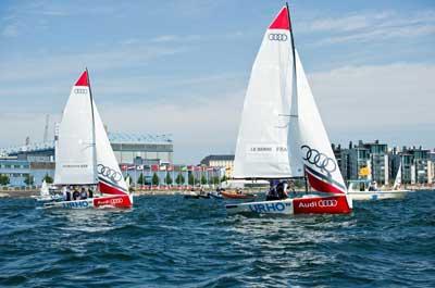 Echegoyen, plata asegurada en el Europeo de Match Race Femenino Echegoyen, plata asegurada en el Europeo de Match Race Femenino