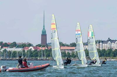 Echegoyen y Betanzos protagonizan el mejor arranque español en el europeo de 49er y FX Echegoyen y Betanzos protagonizan el mejor arranque español en el europeo de 49er y FX