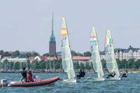 Echegoyen y Betanzos protagonizan el mejor arranque español en el europeo de 49er y FX
