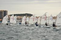 El griego Konstantinos Portosale lidera el Palamós International Optimist Trophy a falta una jornada