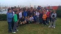 El regatista del RCN de El Puerto de Santa María, Manuel Ollero Medina, gana el provincial de Optimist en aguas de Algeciras.