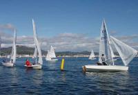 El viento protagonista en los trofeos Nacho Rey de snipe y Nadal de optimist 