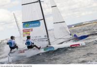 Iker y Tara, finalizan onceavos en el europeo en su primera temporada con el catamarán olímpico