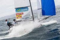 Iker y Tara, listos para el Mundial de Nacra 17
