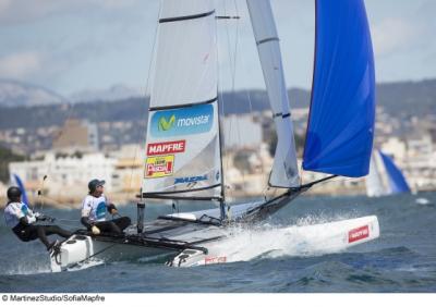 Iker y Tara comienzan con buen pie la Semana de Kiel Iker y Tara comienzan con buen pie la Semana de Kiel