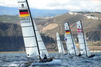 Ivan Pastor domina en RS-X tras la 1ª jornada de la Gran Canaria Trophy