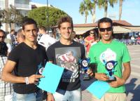 Iván Pastor y  Pablo Ania,  campeones absolutos del Surfari de Windsurf del Mar Menor