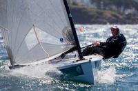 Iñigo Martín, Natalia Ariza, Pablo Martinez y Miguel Fernandez lideran la  X Semana Náutica VI trofeo Caixanova