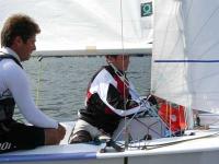  Javier Serrano y Javier Borrego, del RCN Valencia, vencedores del Open Nacional de Clase Vaurien