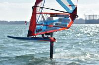 La andaluza Pilar Lamadrid y los baleares Nacho Baltasar y Andrea Torres, virtuales campeones de España de iQFOil