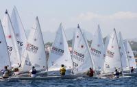 Las condiciones de viento mejoraron en la bahía de Xàbia en la 2ª jornada,3 pruebas en todas las clases a excepción de la flota 420 que disputó 2