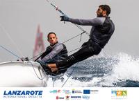Los 470 españoles dominan en la Lanzarote International Regatta tras una jornada afectada por la ‘calima’ procedente del Sahara