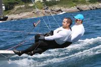 Los Alonso protagonistas del mejor arranque español en el Sudamericano de Vela