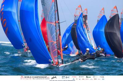 Los franceses Devaux y Rio toman ventaja en el arranque en la final del mundial 29er Los franceses Devaux y Rio toman ventaja en el arranque en la final del mundial 29er