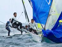 Los hermanos Paz se marcan un 2º y un 5º en el segundo día del Europeo de 49er