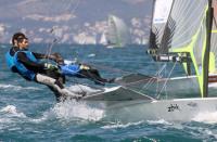 Los hermanos Paz ya son los ocho mejores de la clase 49er en la primera cita de la ISAF Sailing World Cup