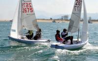 Los regatistas cántabros al copo en la Copa de España de la clase L´Equipe organizada por el Club de Vela de Santoña