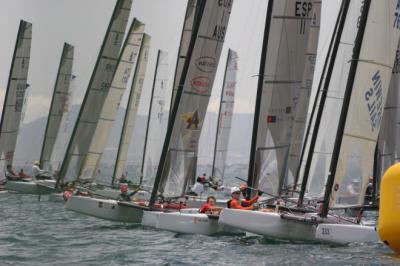Manel Calavia, cuarto en el mundial de la Classe A Manel Calavia, cuarto en el mundial de la Classe A
