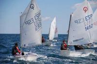 Marta Lafuente, José López y Marina Cornejo ganadores del Trofeo Primavera de Vela ligera en Denia