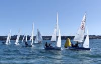 Martín de la Puente y Angela Pumariega encabezan el 51 trofeo “Ciudad de A Coruña de Snipe