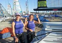 María Cantero y Ana Hernández, quintas, firman un fantástico inicio en el Mundial de 49er FX 