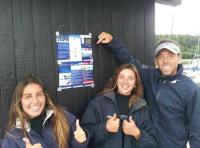 María Cantero y Ana Hernández rayan a buen nivel en el Europeo de 49er FX, en Dinamarca