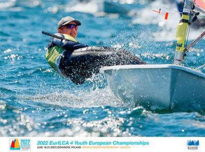 Medalla de bronce para Xavier Garcia Ollé en el campeonato de Europa de ILCA 4 Medalla de bronce para Xavier Garcia Ollé en el campeonato de Europa de ILCA 4
