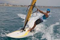 Pastor, en el top five del Europeo de RS:X tras la primera jornada